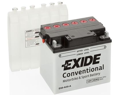 E60N30A EXIDE Стартерная аккумуляторная батарея