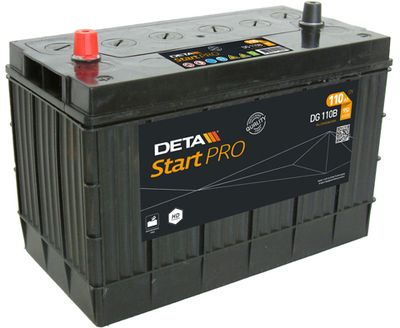 DG110B DETA Стартерная аккумуляторная батарея