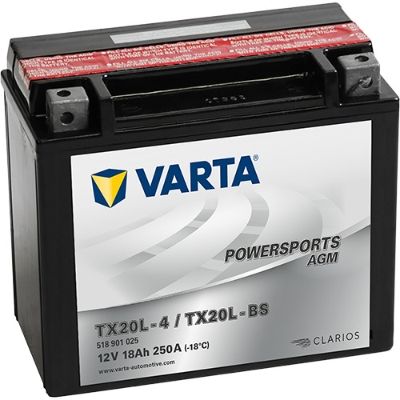 518901025I314 VARTA Стартерная аккумуляторная батарея