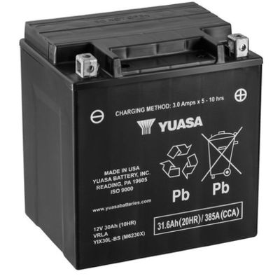 YIX30LBS YUASA Стартерная аккумуляторная батарея