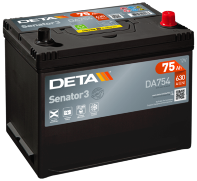 DA754 DETA Стартерная аккумуляторная батарея