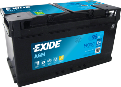 EK960 EXIDE Стартерная аккумуляторная батарея