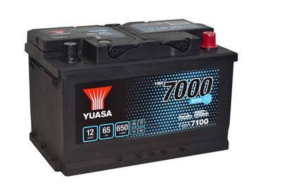YBX7100 YUASA Стартерная аккумуляторная батарея