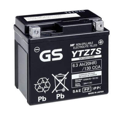 GSYTZ7S GS Стартерная аккумуляторная батарея