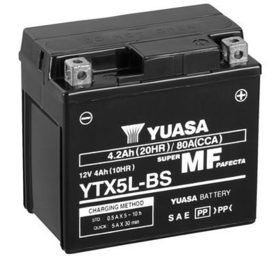 YTX5LBS YUASA Стартерная аккумуляторная батарея