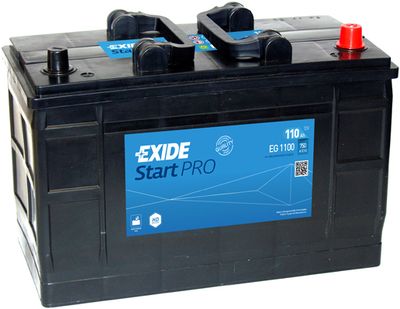 EG1100 EXIDE Стартерная аккумуляторная батарея