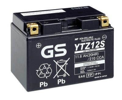 GSYTZ12S GS Стартерная аккумуляторная батарея