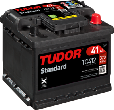 TC412 TUDOR Стартерная аккумуляторная батарея