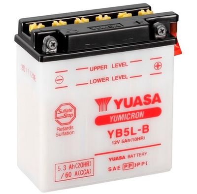 YB5LB YUASA Стартерная аккумуляторная батарея