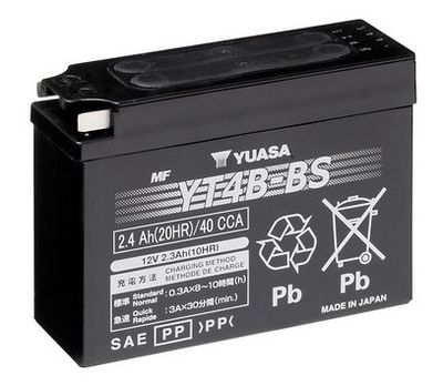 YT4BBS YUASA Стартерная аккумуляторная батарея