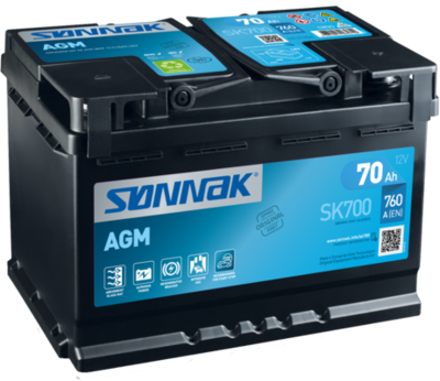 SK700 SONNAK Стартерная аккумуляторная батарея
