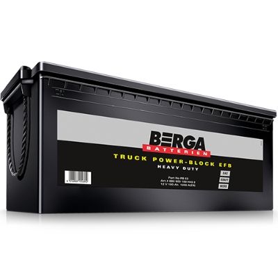 680500100H432 BERGA Стартерная аккумуляторная батарея