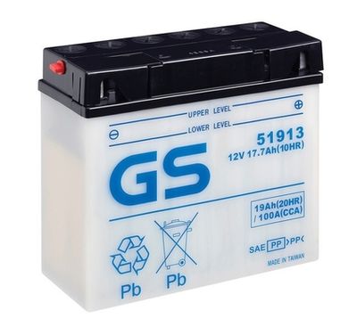 GS51913 GS Стартерная аккумуляторная батарея