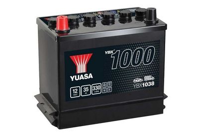 YBX1038 YUASA Стартерная аккумуляторная батарея