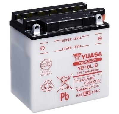YB10LB YUASA Стартерная аккумуляторная батарея