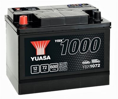 YBX1072 YUASA Стартерная аккумуляторная батарея