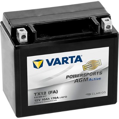 510909017A512 VARTA Стартерная аккумуляторная батарея