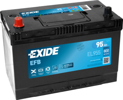 EL955 EXIDE Стартерная аккумуляторная батарея