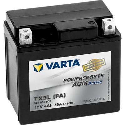 504909008I312 VARTA Стартерная аккумуляторная батарея