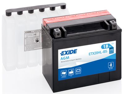 ETX20HLBS EXIDE Стартерная аккумуляторная батарея