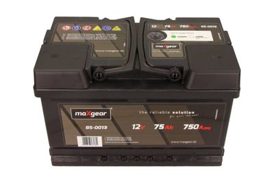 850013 MAXGEAR Стартерная аккумуляторная батарея