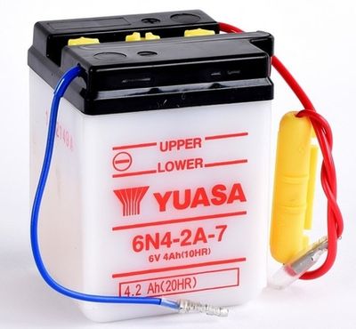 6N42A7 YUASA Стартерная аккумуляторная батарея
