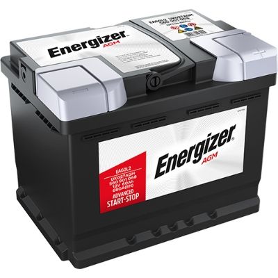 EA60L2 ENERGIZER Стартерная аккумуляторная батарея