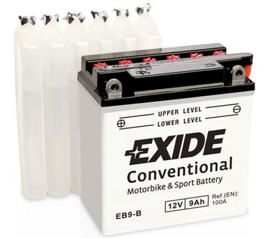 EB9B EXIDE Стартерная аккумуляторная батарея