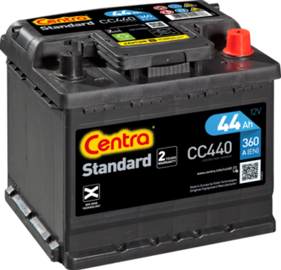 CC440 CENTRA Стартерная аккумуляторная батарея