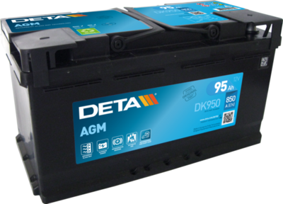 DK950 DETA Стартерная аккумуляторная батарея