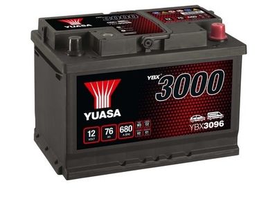 YBX3096 YUASA Стартерная аккумуляторная батарея