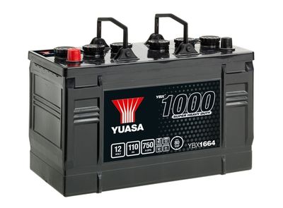YBX1664 YUASA Стартерная аккумуляторная батарея