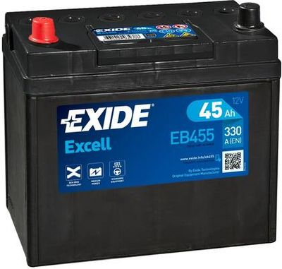 EB455 EXIDE Стартерная аккумуляторная батарея