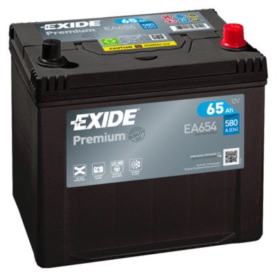 EA654 EXIDE Стартерная аккумуляторная батарея