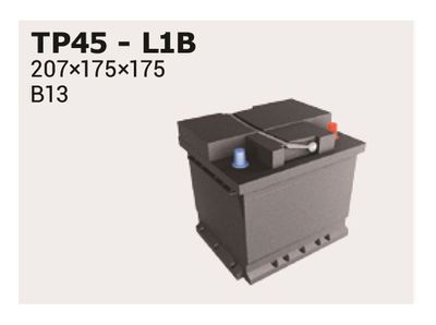 TP45 IPSA Стартерная аккумуляторная батарея