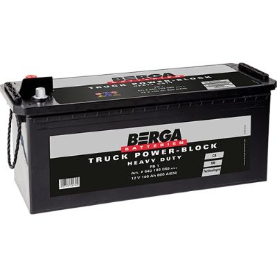 640103080A792 BERGA Стартерная аккумуляторная батарея