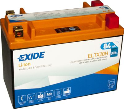 ELTX20H SONNAK Стартерная аккумуляторная батарея