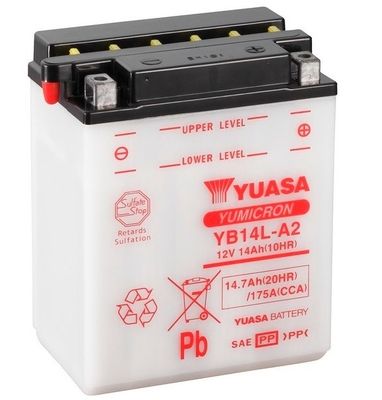 YB14LA2 YUASA Стартерная аккумуляторная батарея