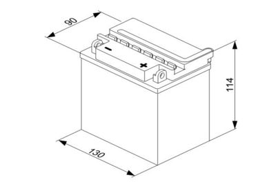 0092M40230 BOSCH Стартерная аккумуляторная батарея