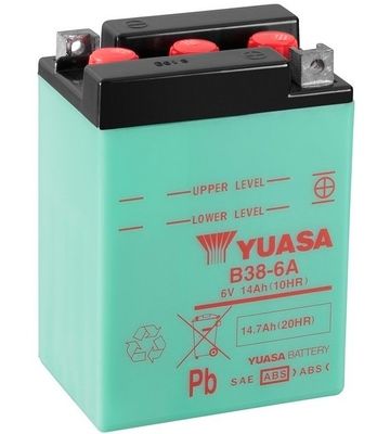 B386A YUASA Стартерная аккумуляторная батарея