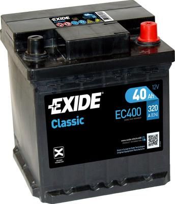 EC400 EXIDE Стартерная аккумуляторная батарея