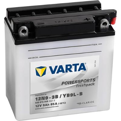 509015008A514 VARTA Стартерная аккумуляторная батарея