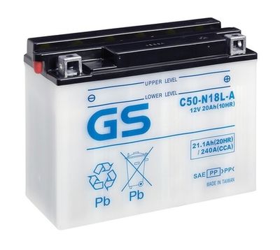 GSC50N18LA GS Стартерная аккумуляторная батарея