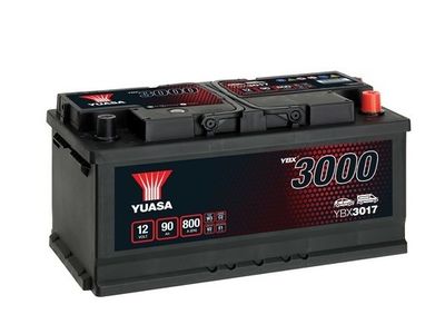 YBX3017 YUASA Стартерная аккумуляторная батарея