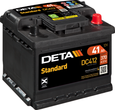 DC412 DETA Стартерная аккумуляторная батарея