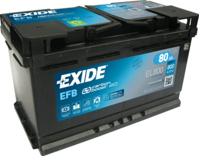 EL800 EXIDE Стартерная аккумуляторная батарея