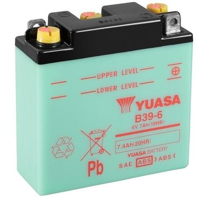 B396 YUASA Стартерная аккумуляторная батарея