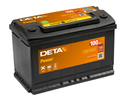 DB1000 DETA Стартерная аккумуляторная батарея
