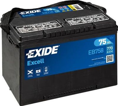 EB708 EXIDE Стартерная аккумуляторная батарея