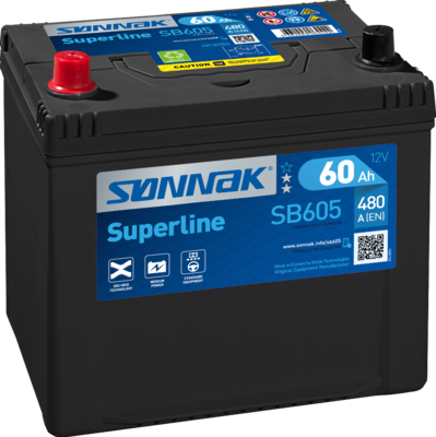 SB605 SONNAK Стартерная аккумуляторная батарея